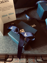 Load image into Gallery viewer, Tiny Coin Band Rose Gold Ring with her and his Arabic Letters