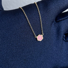 Load image into Gallery viewer, Mona Pink Enameled , Arabic Spirit Name