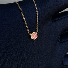 Load image into Gallery viewer, Mona Pink Enameled , Arabic Spirit Name