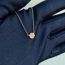 Load image into Gallery viewer, Mona Pink Enameled , Arabic Spirit Name