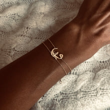 Load image into Gallery viewer, Arwa Arabic Spirit Name, Gold Bracelet