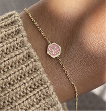 Load image into Gallery viewer, Lulwah Pink Enameled , Arabic Spirit Name