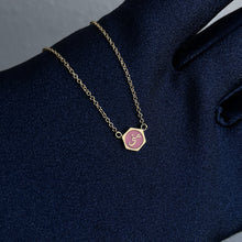 Load image into Gallery viewer, Mona Pink Enameled , Arabic Spirit Name