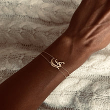 Load image into Gallery viewer, Ruba Arabic Spirit Name, Gold Bracelet