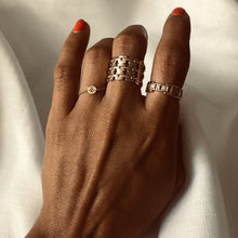 Load image into Gallery viewer, Tiny Gold Coin Arabic Spirit Name, Ring