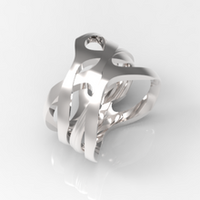 Load image into Gallery viewer, Blaze Ring, Silver
