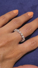 Load and play video in Gallery viewer, Let It Snow Multi Shape Diamond Small Ring
