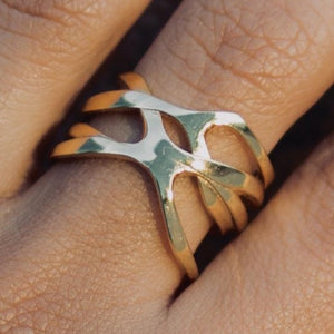 Gold Blaze Ring