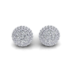 Stud Diamond Earrings