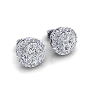 Stud Diamond Earrings