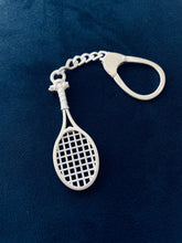 Load image into Gallery viewer, Tennis Racket, Keychain
