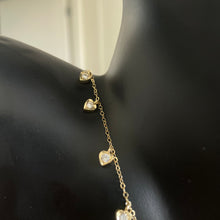 Load image into Gallery viewer, Heart Station Necklace
