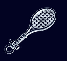 Load image into Gallery viewer, Tennis Racket, Keychain
