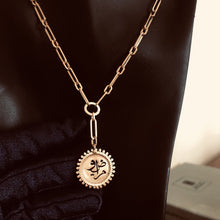 Load image into Gallery viewer, Arabic Spirit Gold Vintage Coin with the Magical Connector
