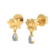 Load image into Gallery viewer, Pear Lotus Studs
