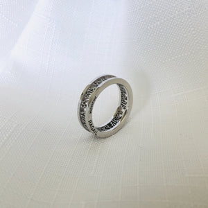 Al Masnad Customized Ring, White Gold