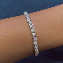 Load image into Gallery viewer, The Illusion Diamond Tennis Bracelet
