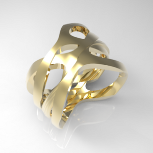 Gold Blaze Ring